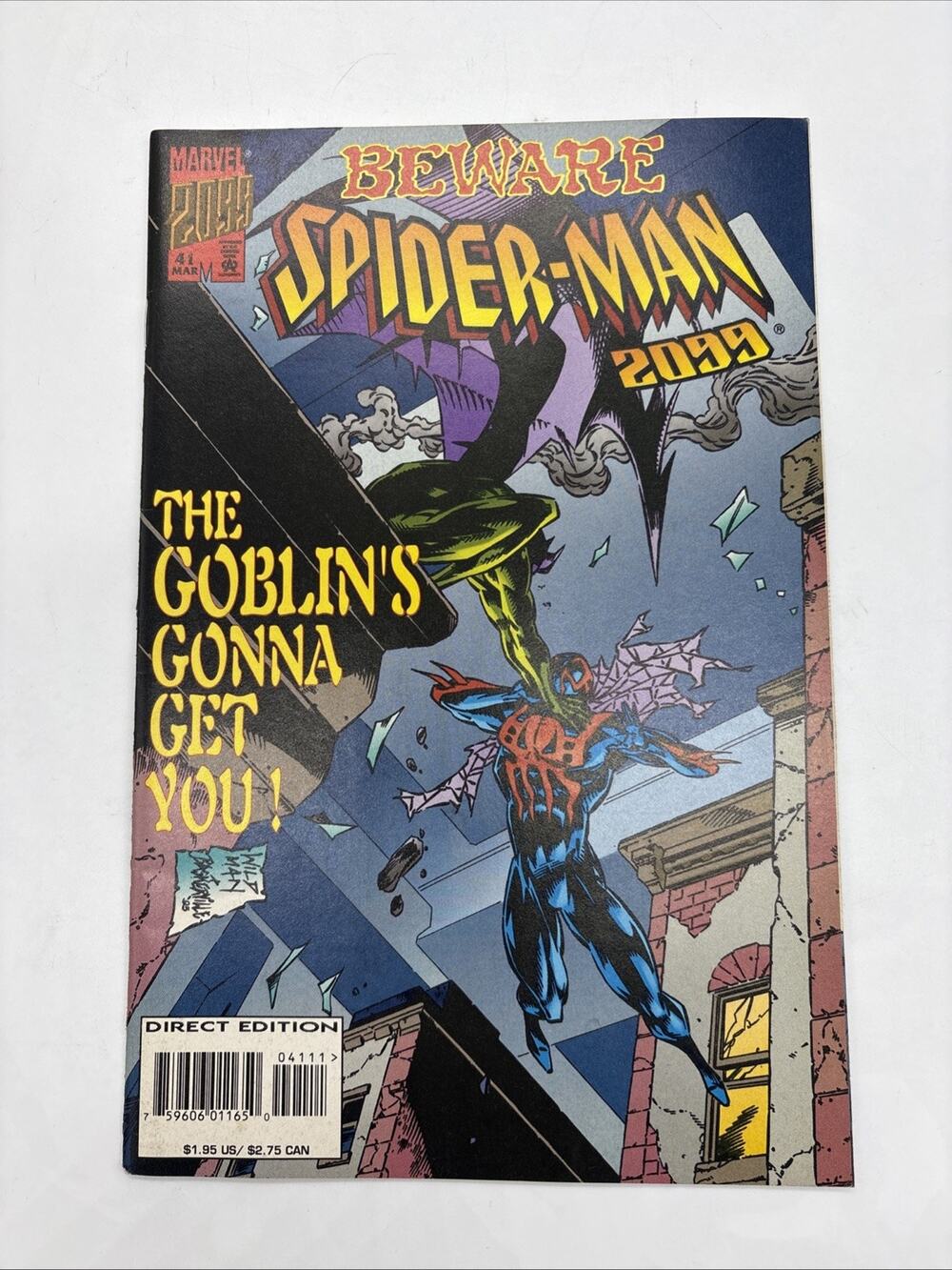 1996 Marvel Spider-Man 2099 #41 Comic Book /C252